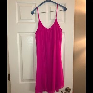 Gianni Bini hot pink mini dress